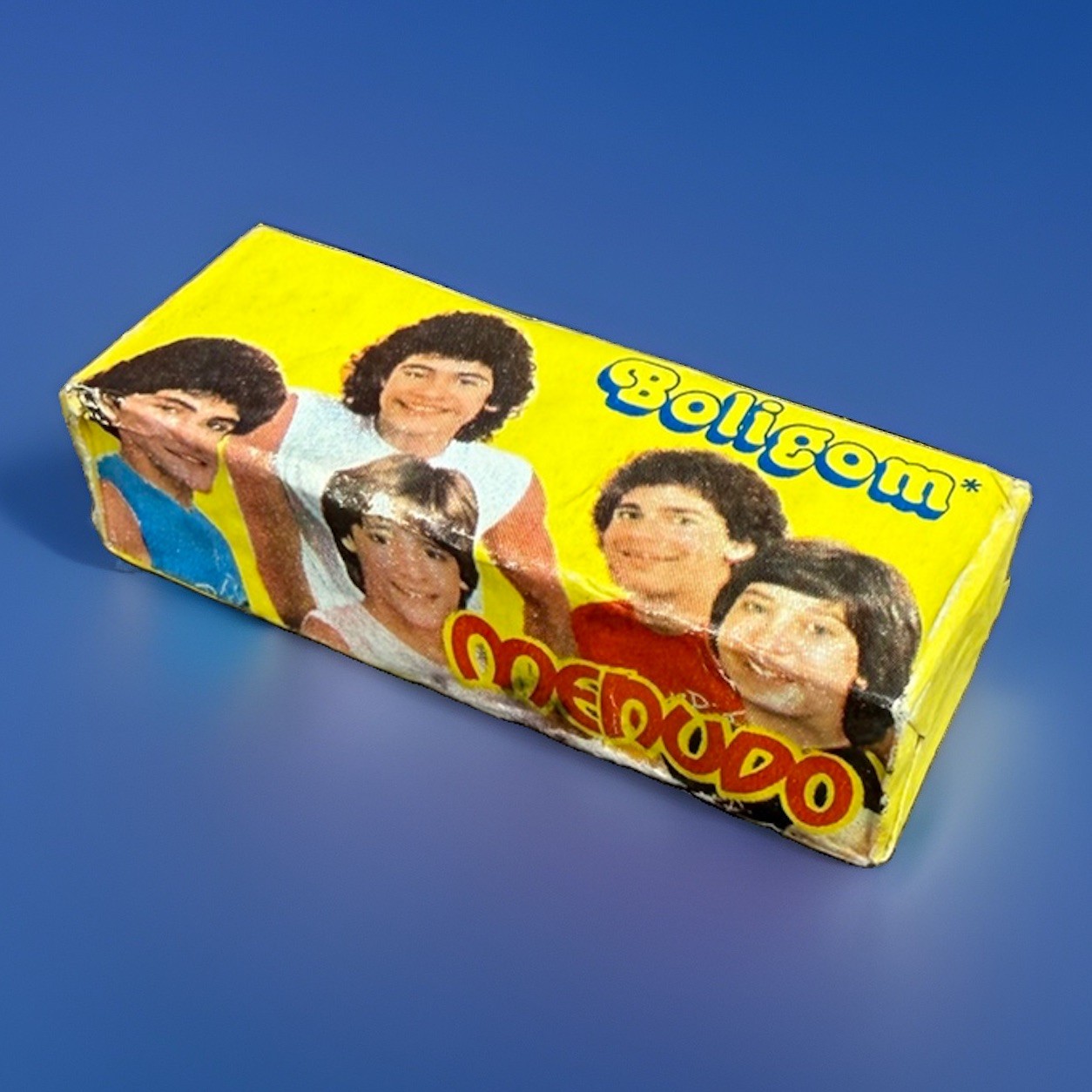 RARE Vintage 1983 BOLIGOM MENUDO Bubble Gum Pack NOS Bubble Yum Bubblicious 80's RARE Vintage 1983 BOLIGOM MENUDO Bubble Gum Pack NOS Bubble Yum Bubblicious 80's