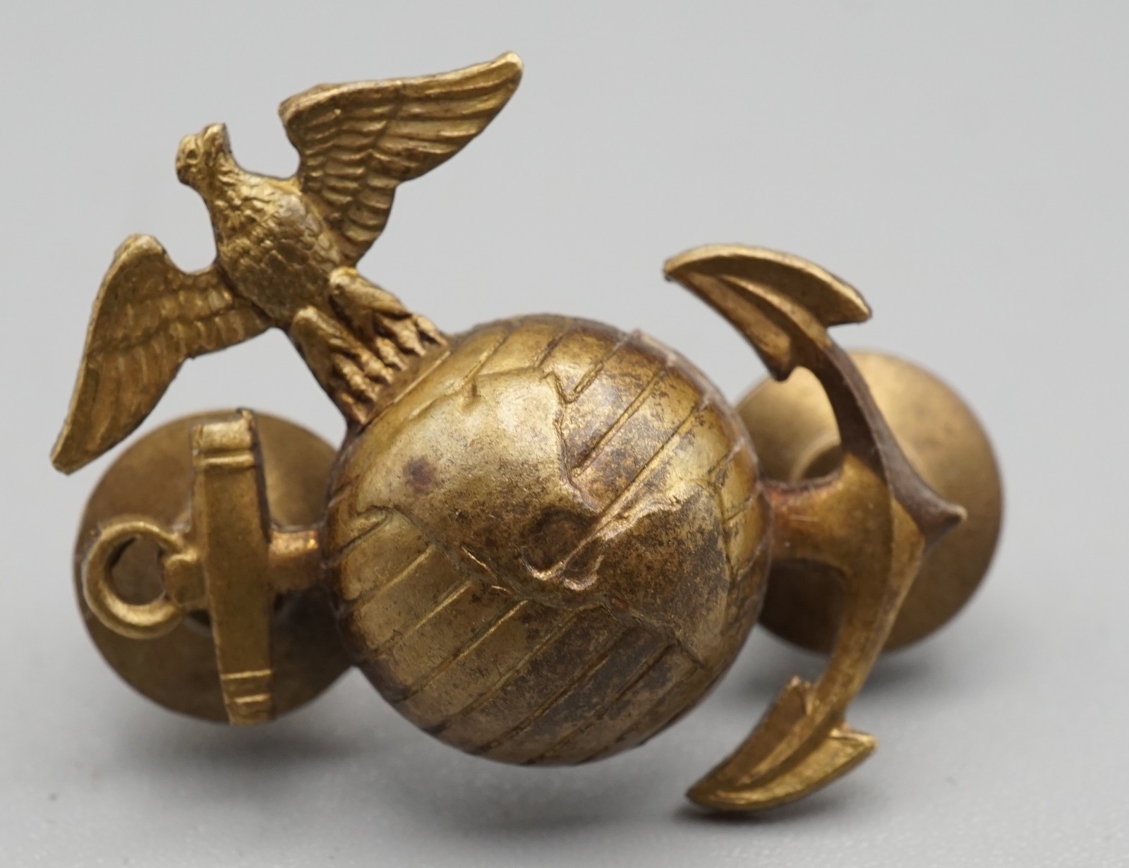 WWI Era 1920s USMC Marine Right Side Collar EGA Eagle Globe Anchor WWI Era 1920s USMC Marine Right Side Collar EGA Eagle Globe Anchor