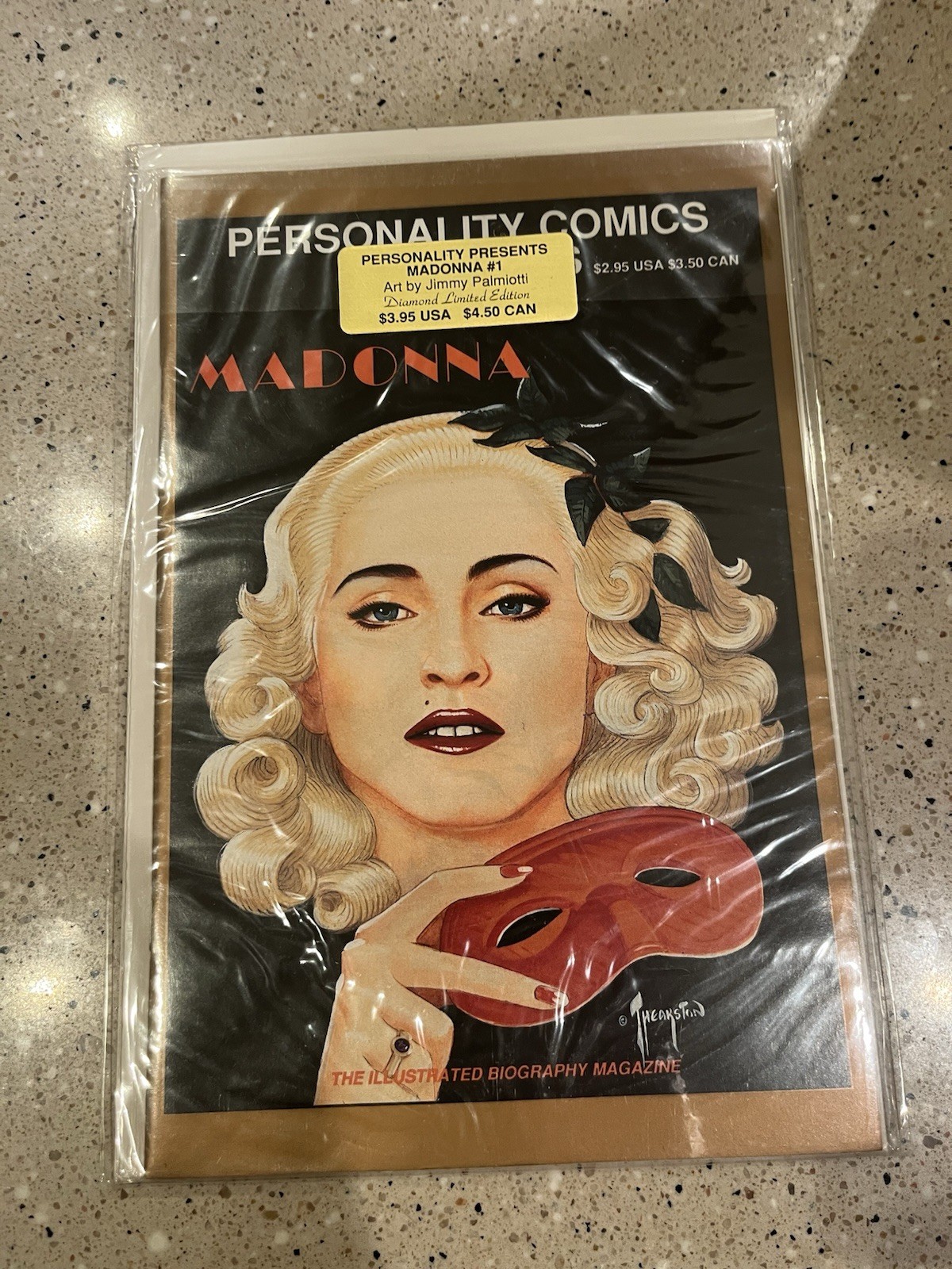 Personality Comics Presents Madonna #1 (1991) Diamond Limited Edition Sealed Personality Comics Presents Madonna #1 (1991) Diamond Limited Edition Sealed
