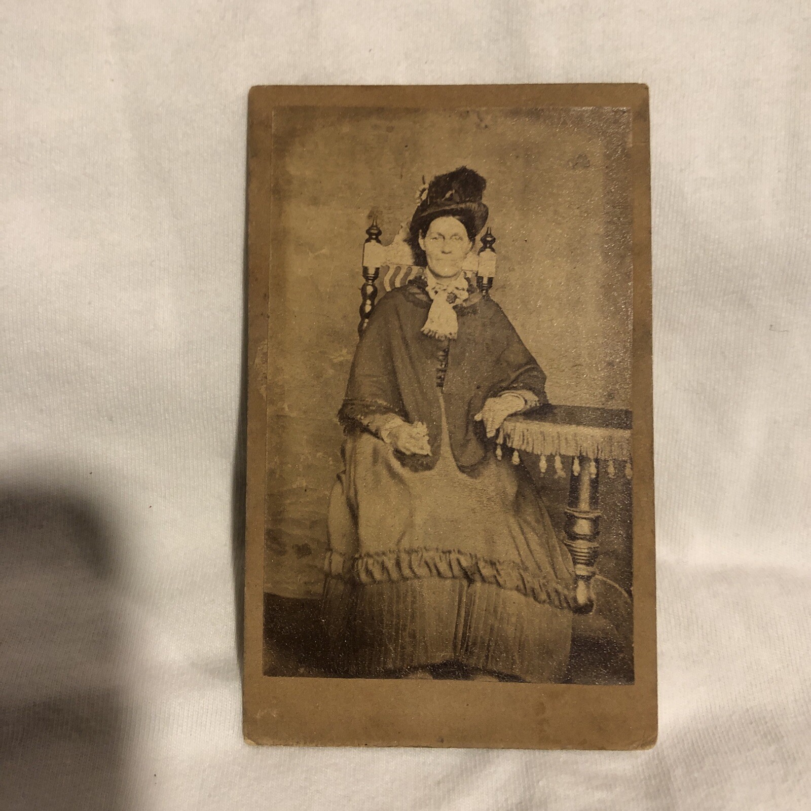 Antique Vintage Women N. Wales CDV Photo Photograph