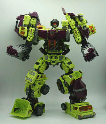 New In Stock NBK Devastator Transformation Boy Toy Oversized  Figure