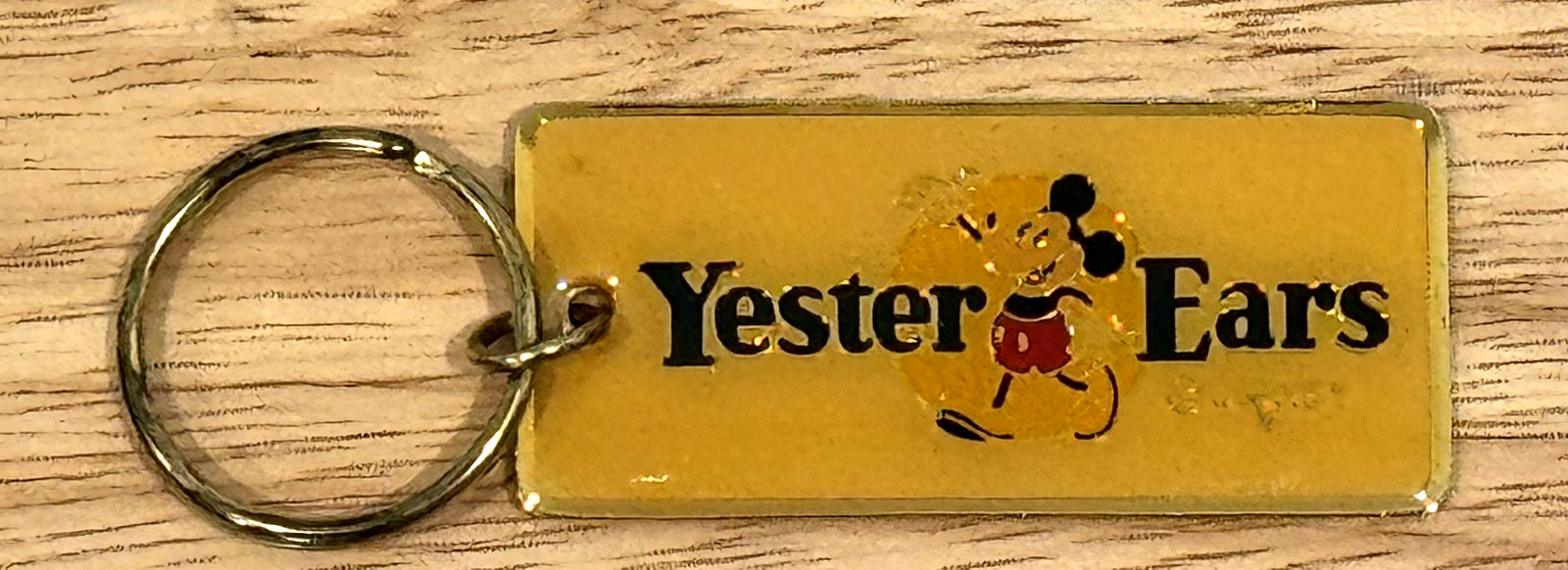 Rare HTF Disney 1980s YesterEars Pleasure Island Mickey Mouse Keychain Rare HTF Disney 1980s YesterEars Pleasure Island Mickey Mouse Keychain