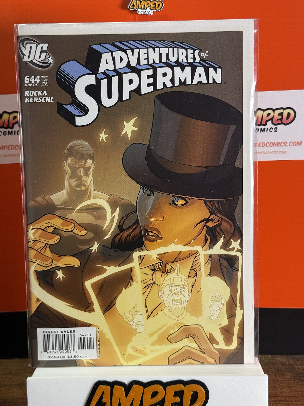 Adventures of Superman 644 (DC, Nov 2005) by Rucka Kerschl