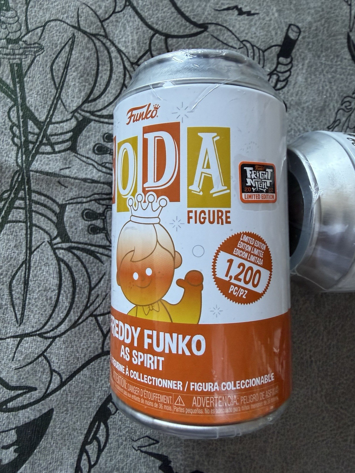 Funko Soda Freddy Funko Candy Corn Spirit LE 1200 Fright Night NYCC 2022 NEW Funko Soda Freddy Funko Candy Corn Spirit LE 1200 Fright Night NYCC 2022 NEW
