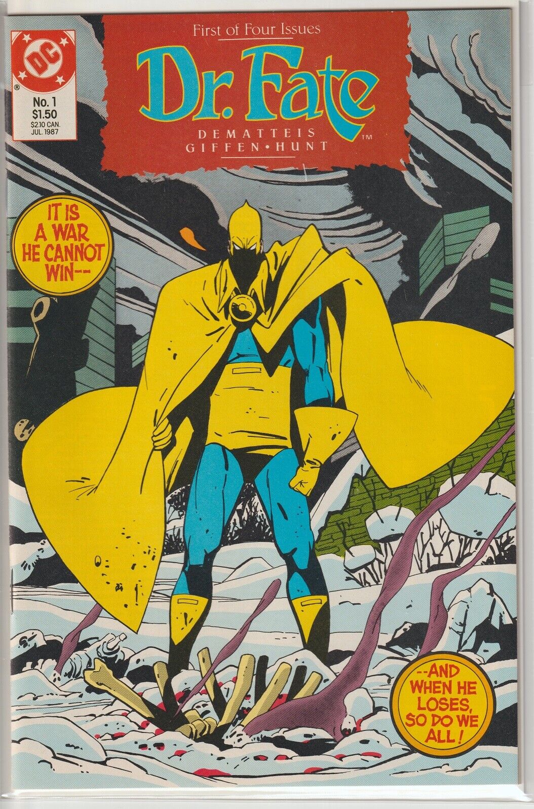 DR. FATE (1987) #1-4 Complete  (VF to NM)