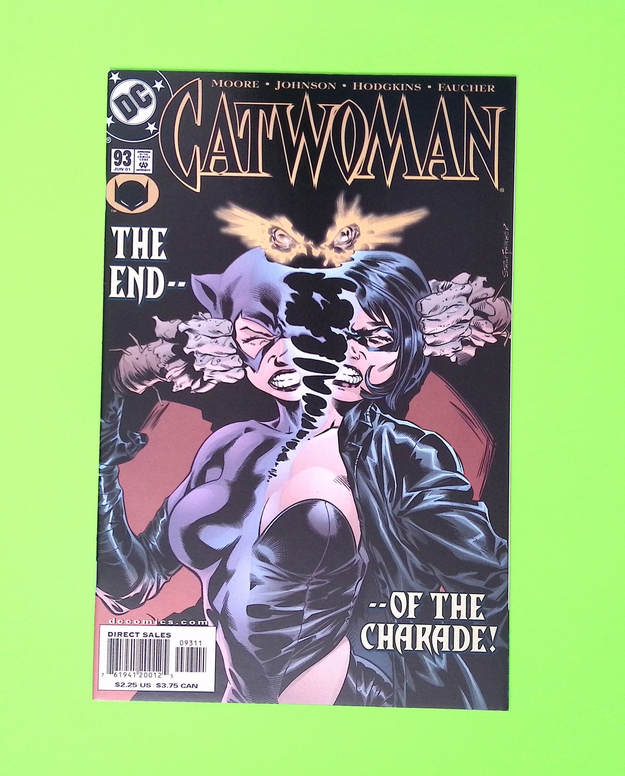 Catwoman #93 Vol. 2 2001 DC Comics High Grade Comic Book B102-226