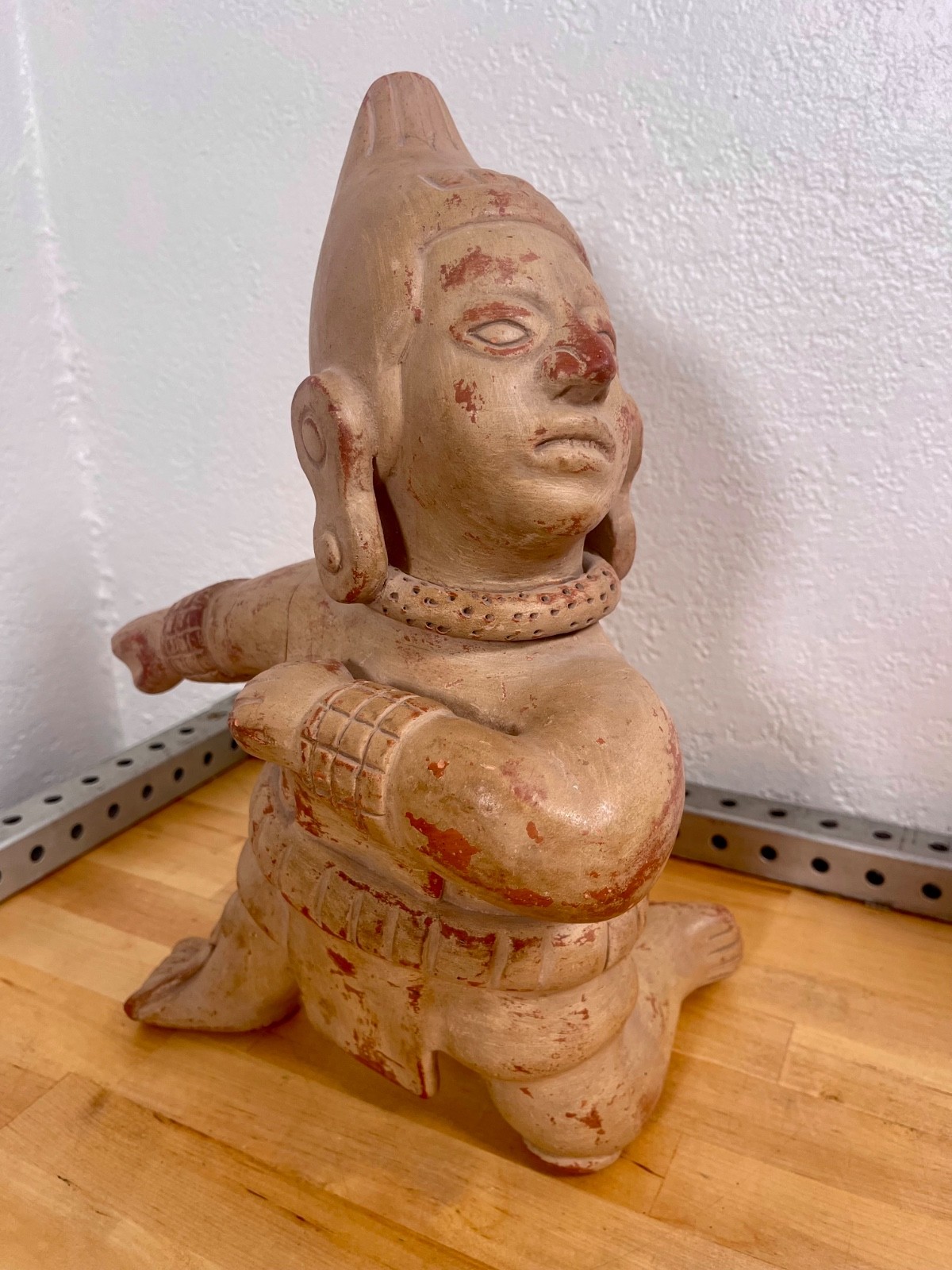 rare Mayan, Pre-Columbian, Pottery Figurine, Vintage, statue rare Mayan, Pre-Columbian, Pottery Figurine, Vintage, statue