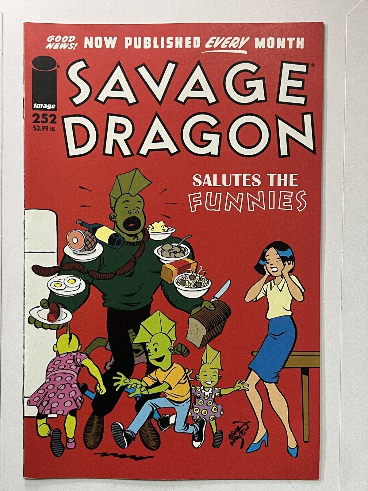 SAVAGE DRAGON #252 Salutes The Funnies/ Image Comics/ Spawn/ Department Of Truth