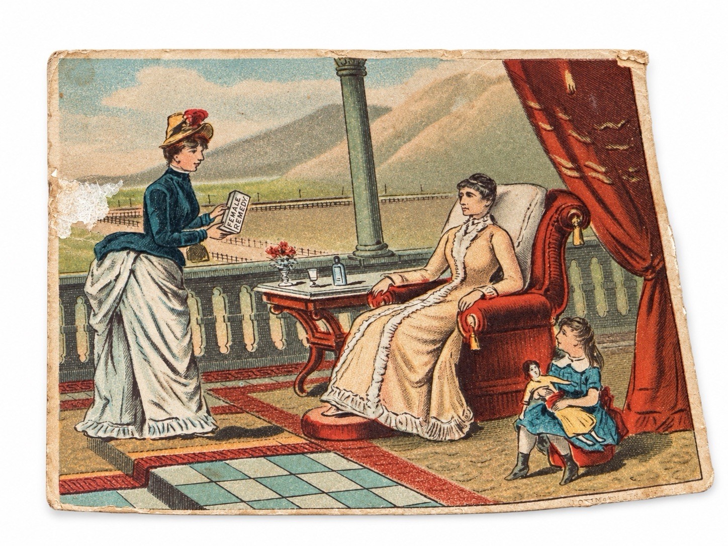 1890s Dr Kilmer’s Female Remedy Victorian Trade Card Women Child Medical Ad 1890s Dr Kilmer’s Female Remedy Victorian Trade Card Women Child Medical Ad