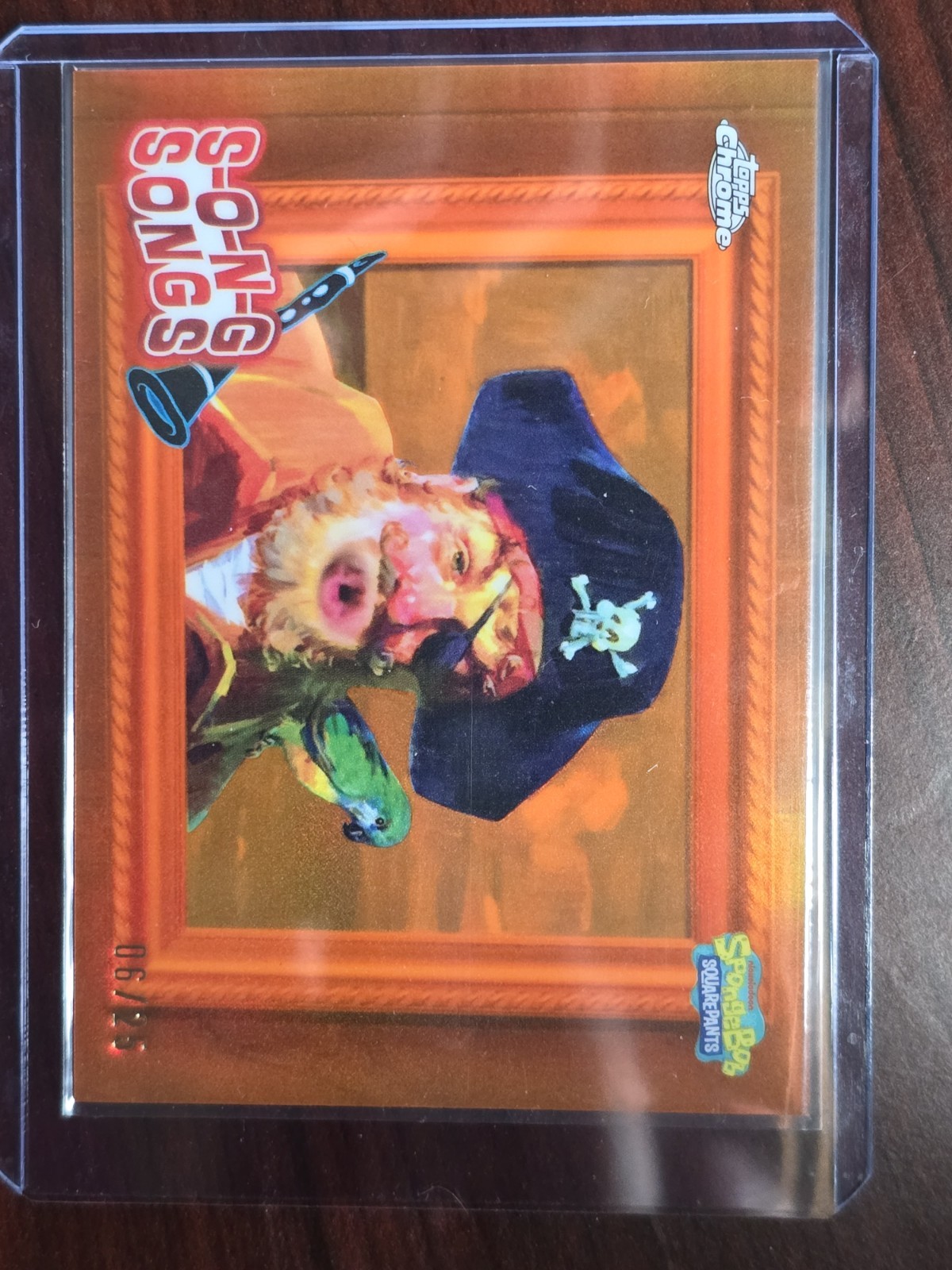 2025 Topps Chrome SpongeBob S-O-N-G SONGS Insert S-15 /25 Painty the Pirate 2025 Topps Chrome SpongeBob S-O-N-G SONGS Insert S-15 /25 Painty the Pirate