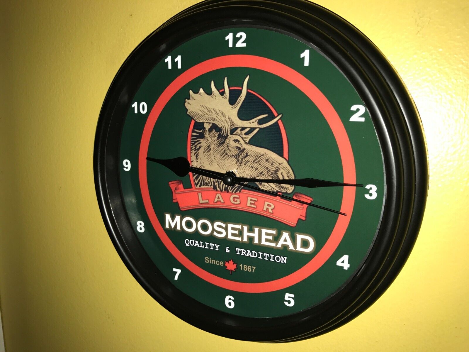 Moosehead Canada Lager Beer Bar Man Cave Advertising Sign