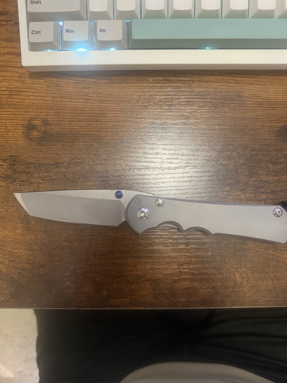 Chris Reeve Knives Large Inkosi Tanto Glassblasted MagnaCut LIN-1030 Chris Reeve Knives Large Inkosi Tanto Glassblasted MagnaCut LIN-1030