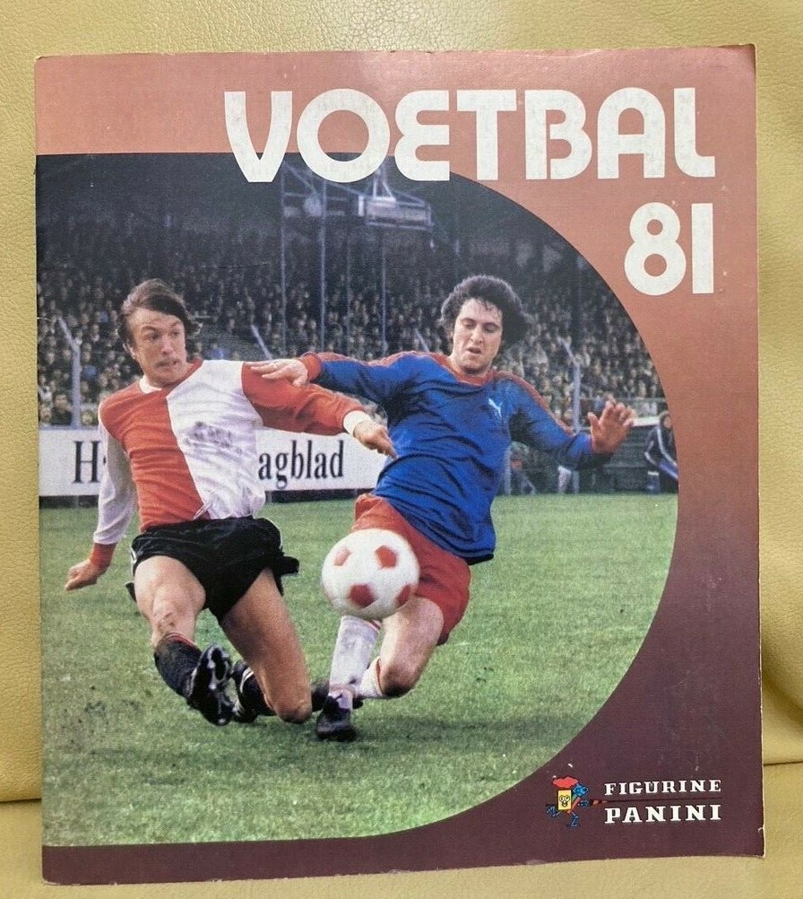 PANINI FOOTBALL 81 1981 ALBUM EX SEALED COMPLETE MINT - GULLIT AND KOEMAN ROOKIE PANINI FOOTBALL 81 1981 ALBUM EX SEALED COMPLETE MINT - GULLIT AND KOEMAN ROOKIE