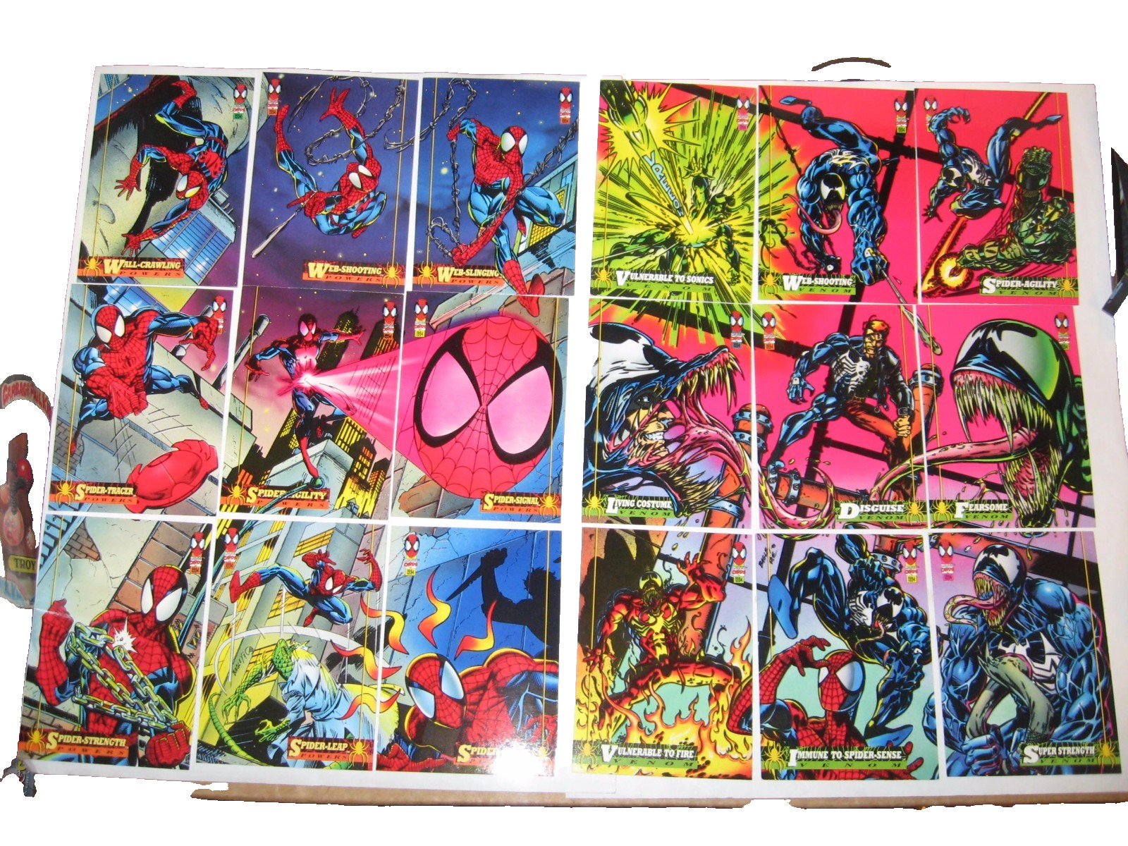 1994 MARVEL FLEER AMAZING SPIDER-MAN 150 COMPLETE BASE CARD SET VENOM CARNAGE 1994 MARVEL FLEER AMAZING SPIDER-MAN 150 COMPLETE BASE CARD SET VENOM CARNAGE