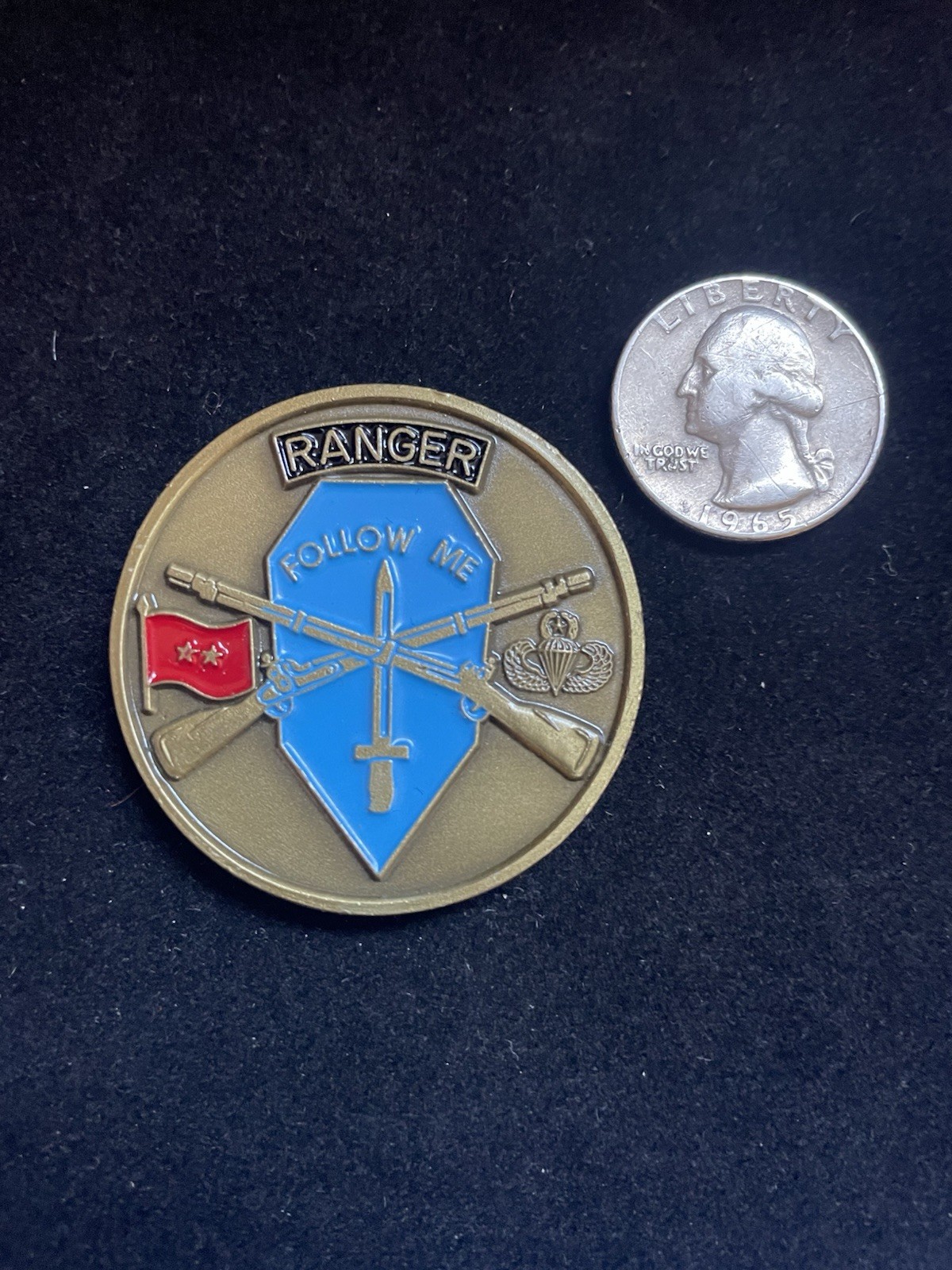 Rare US Army Commanding General Ft Benning Infantry Ranger School Challenge Coin Rare US Army Commanding General Ft Benning Infantry Ranger School Challenge Coin