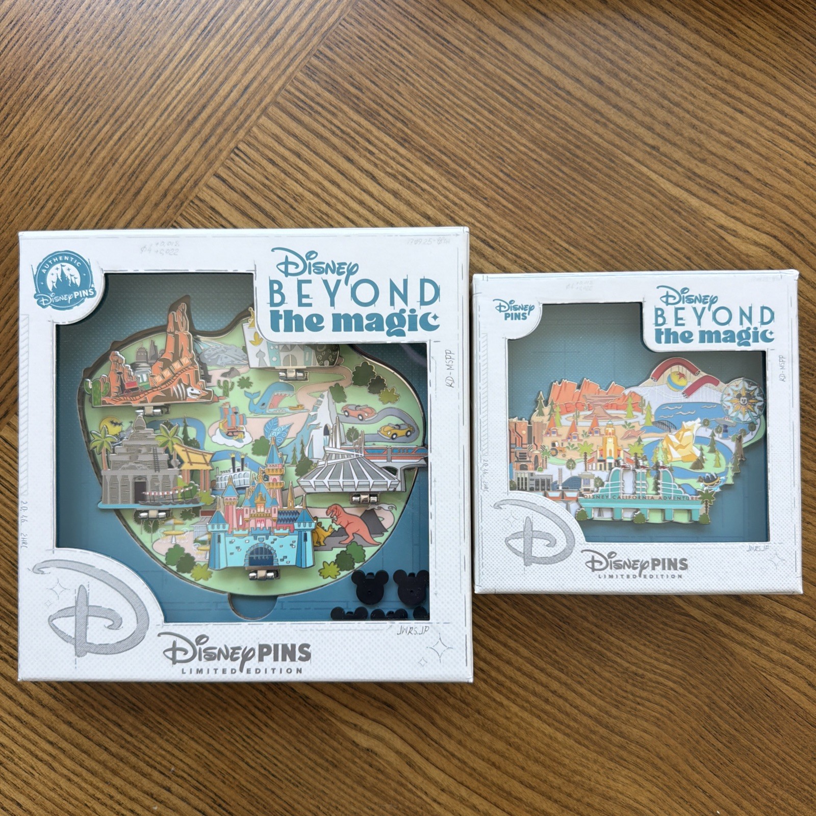 Beyond the Magic Disneyland Resort Park Maps Complete Set LE300/500 DCA IN HAND Beyond the Magic Disneyland Resort Park Maps Complete Set LE300/500 DCA IN HAND