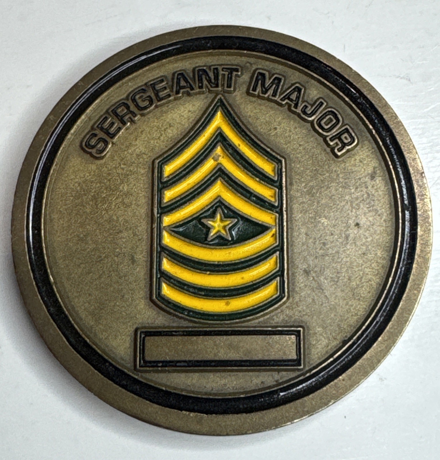 Challenge Coin US Army Sergeant Major / United States Military / USA Challenge Coin US Army Sergeant Major / United States Military / USA