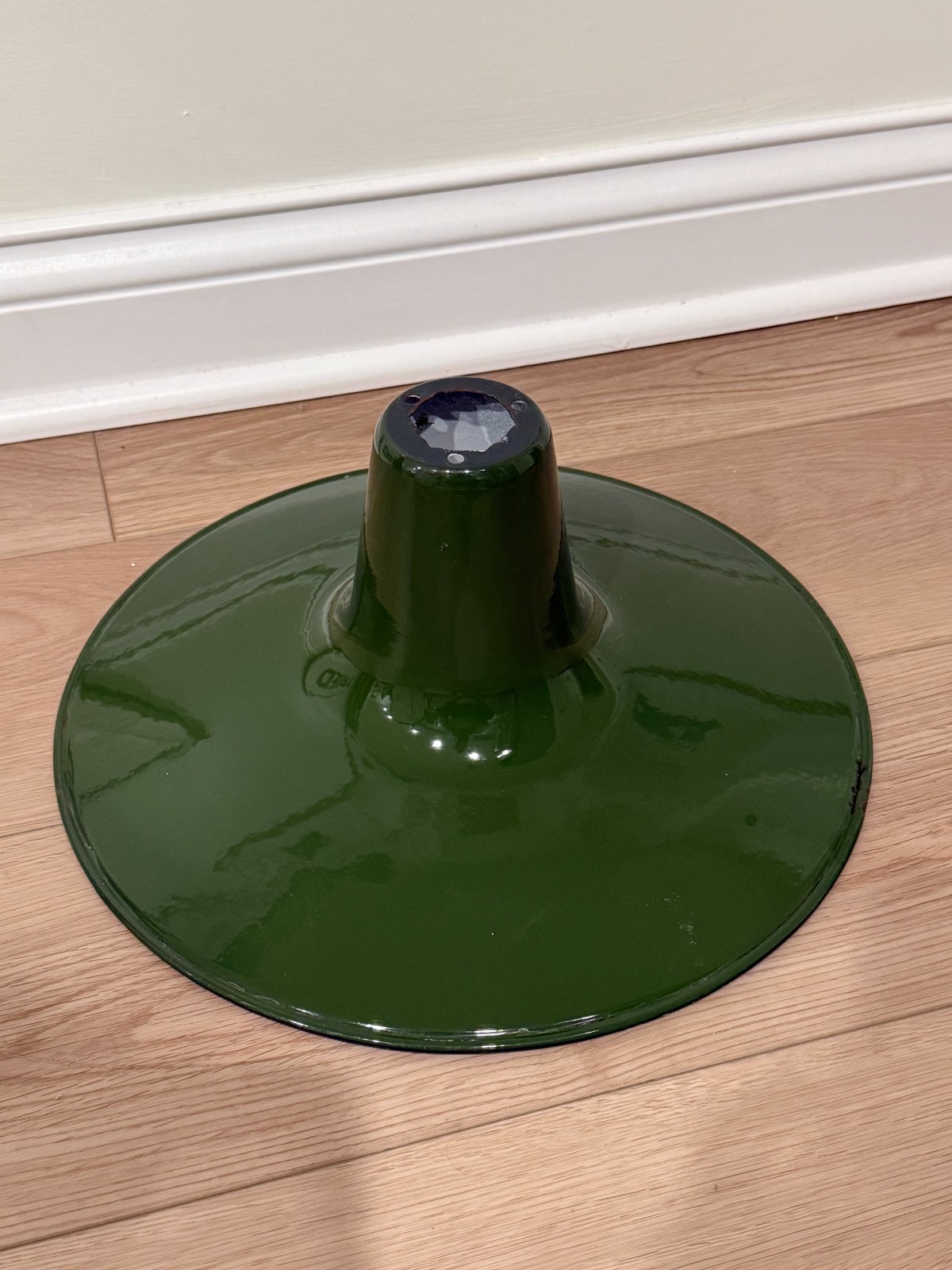 Refurbished Original Vintage Green Enamel Industrial Barn Light Shade - 14 Inch Refurbished Original Vintage Green Enamel Industrial Barn Light Shade - 14 Inch
