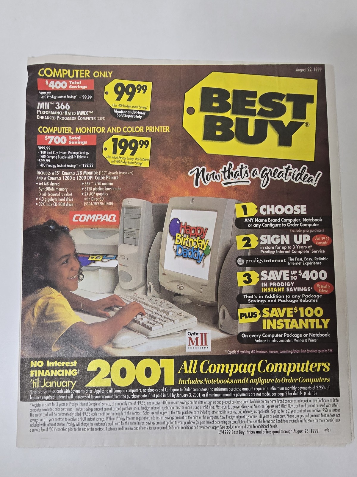 Best Buy Aug 22 1999 Dreamcast Final Week Reservation 27 Page Circular Ad