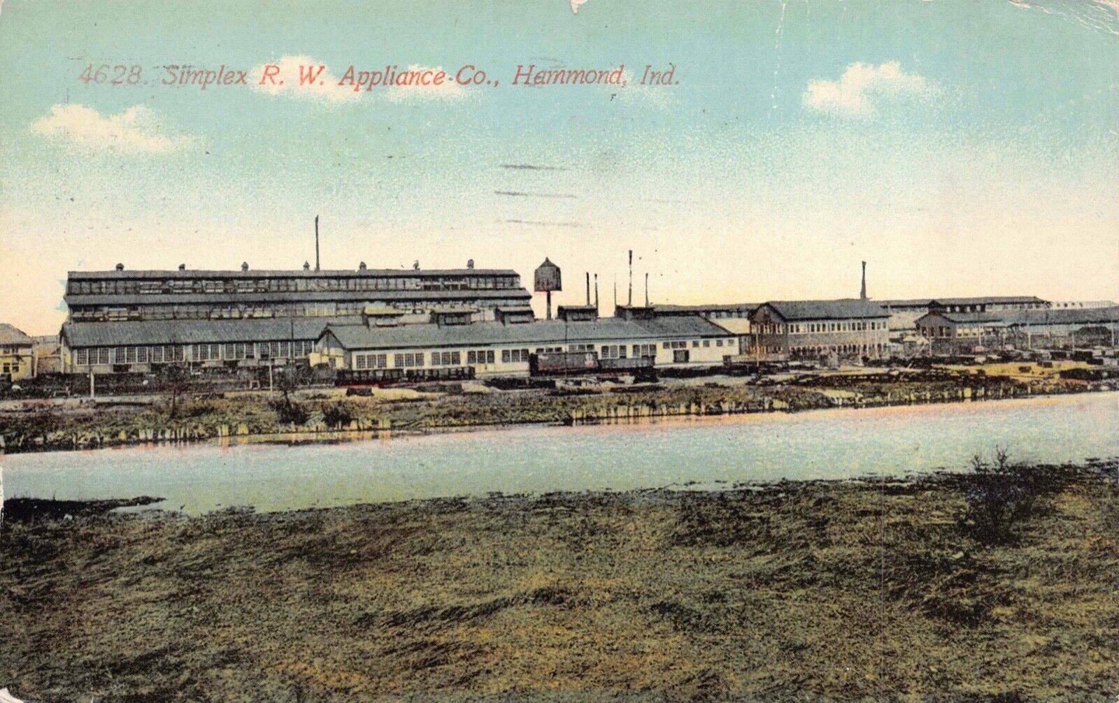 Postcard Simplex R.W. Appliance Company in Hammond, Indiana~129232