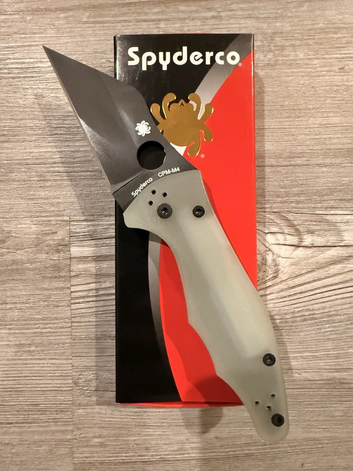 RARE Spyderco Yojimbo 2 Jade G10 M4 DLC C85GM4PBK2 Discontinued Exclusive NEW