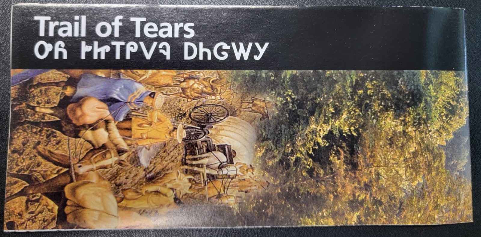 Trail of Tears National Historic Trail NPS UniGrid - NEW Brochure/Map Trail of Tears National Historic Trail NPS UniGrid - NEW Brochure/Map