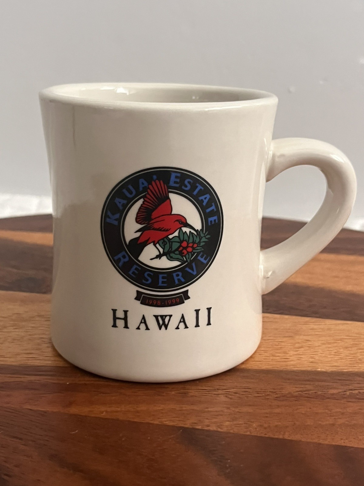 Kauai Coffee Co. Estate Reserve Hawaii 10 oz Ceramic Diner Coffee Mug Tea Cup Kauai Coffee Co. Estate Reserve Hawaii 10 oz Ceramic Diner Coffee Mug Tea Cup