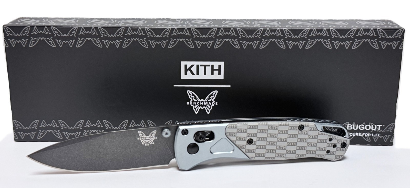 KITH x Benchmade Bugout 535 M390 Limited Edition Knife w/ Original Box KITH x Benchmade Bugout 535 M390 Limited Edition Knife w/ Original Box
