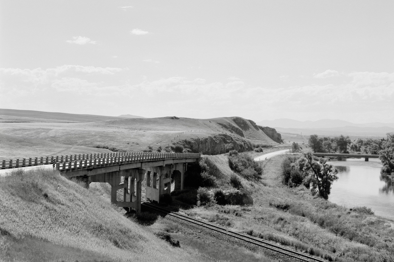 Logan Overpass Montana Rail Link Vintage Historic Landscape 4x6 Photo Print Logan Overpass Montana Rail Link Vintage Historic Landscape 4x6 Photo Print