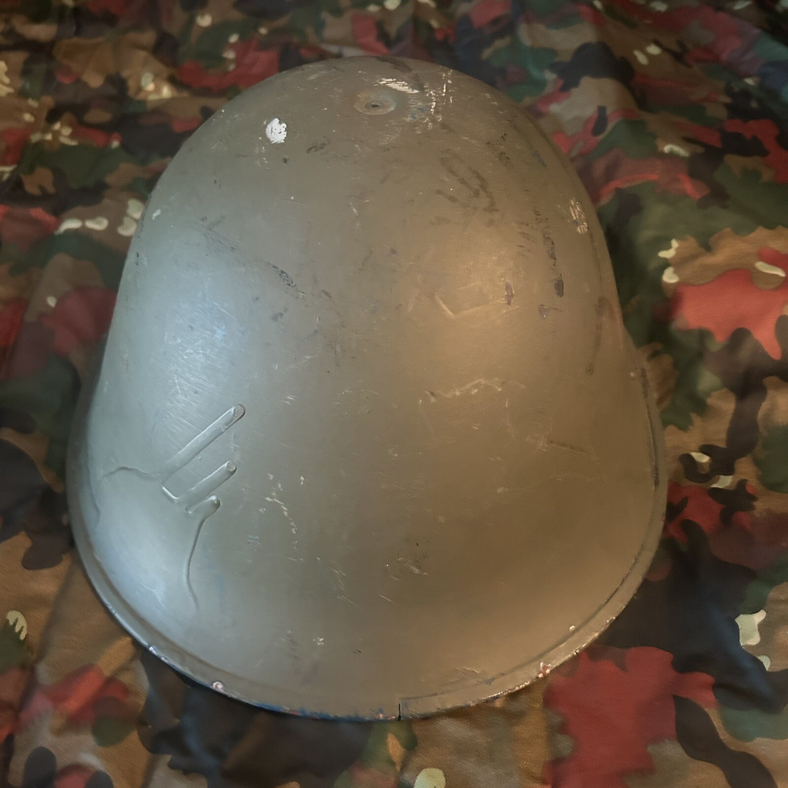 Origional British REM III 1952 Turtle Helmet Origional British REM III 1952 Turtle Helmet