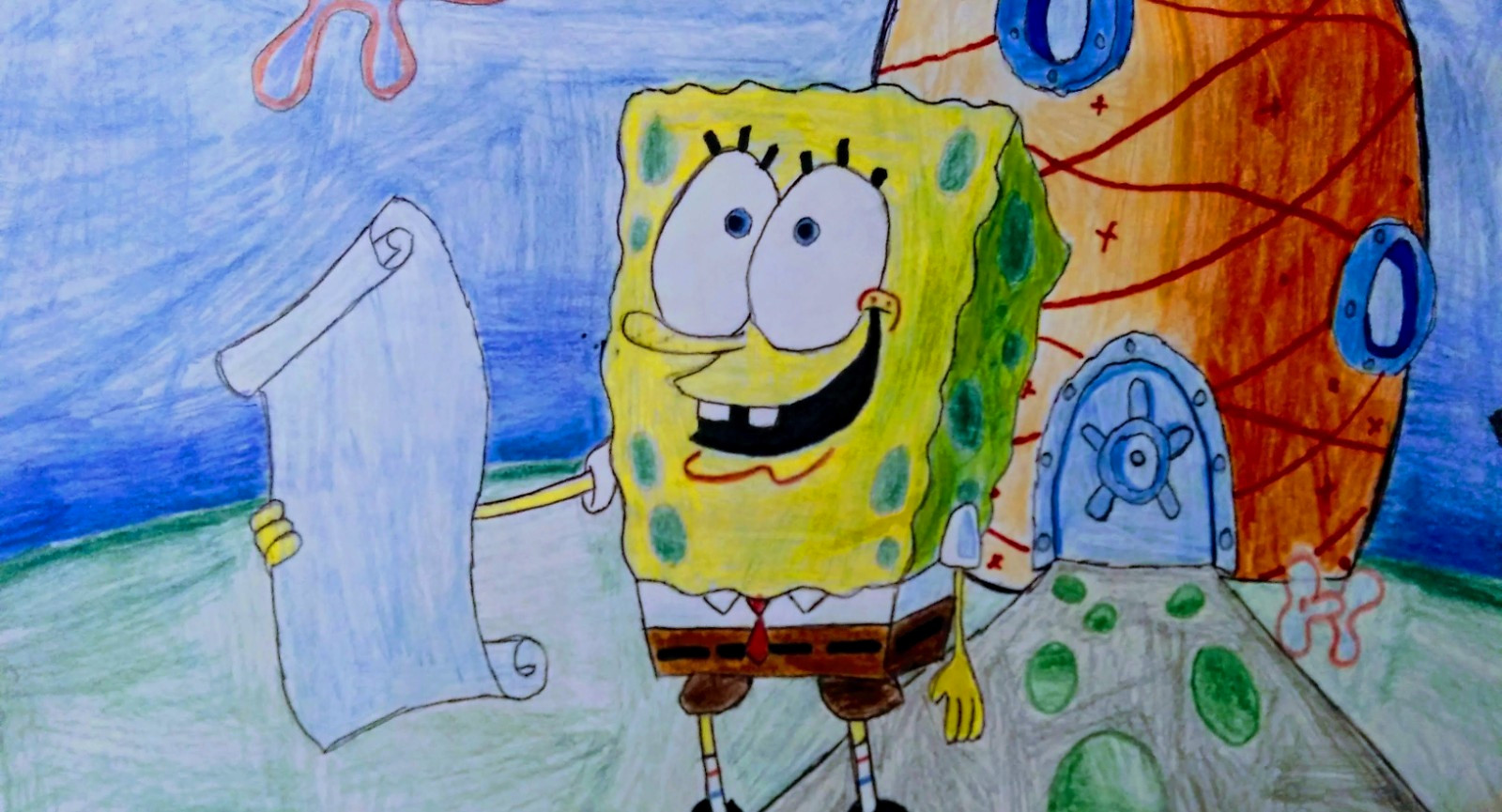 SpongeBob SquarePants Custom Fanart No Frame