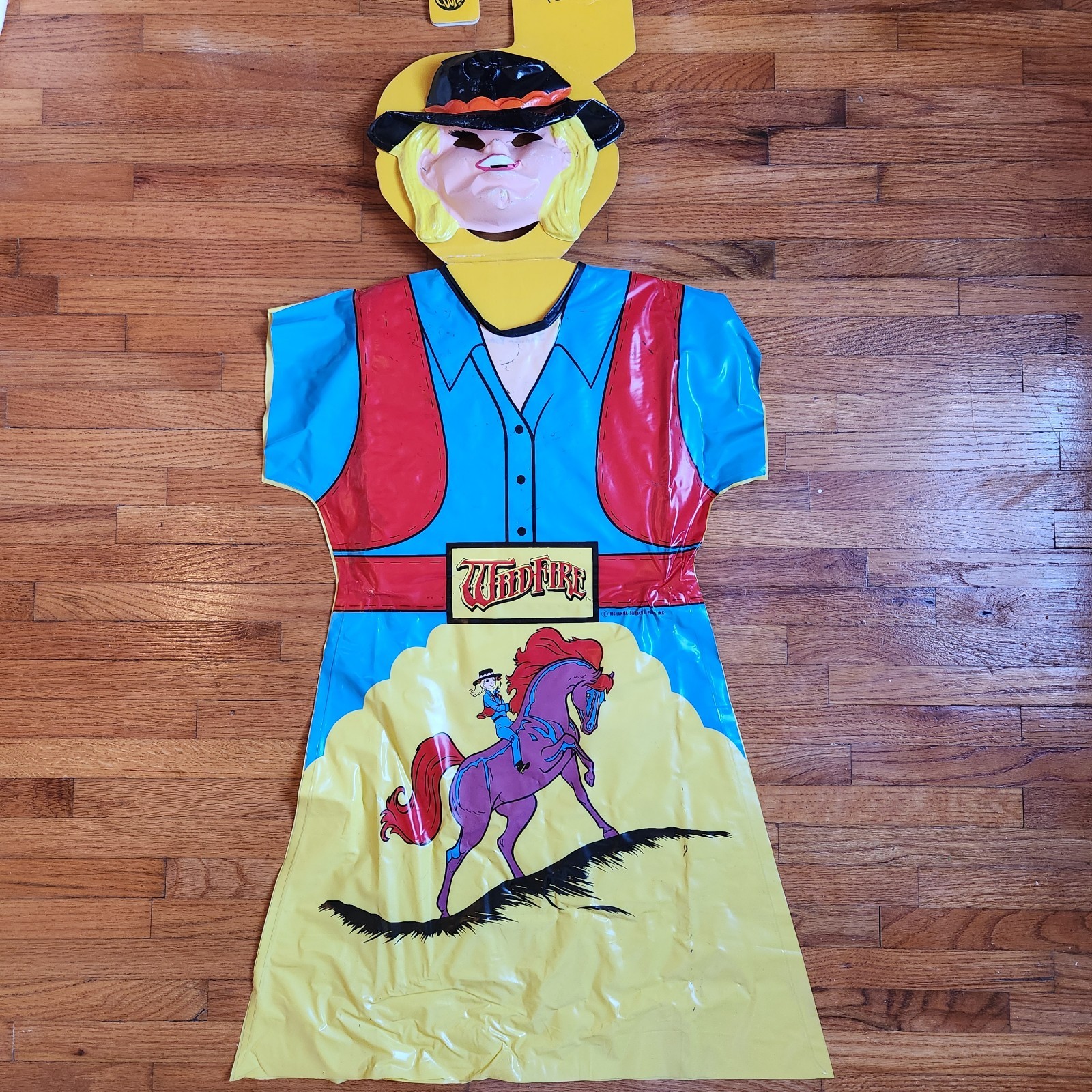 Vintage 1986 Ben Cooper Wildfire Costume Medium 8-10 Vintage 1986 Ben Cooper Wildfire Costume Medium 8-10