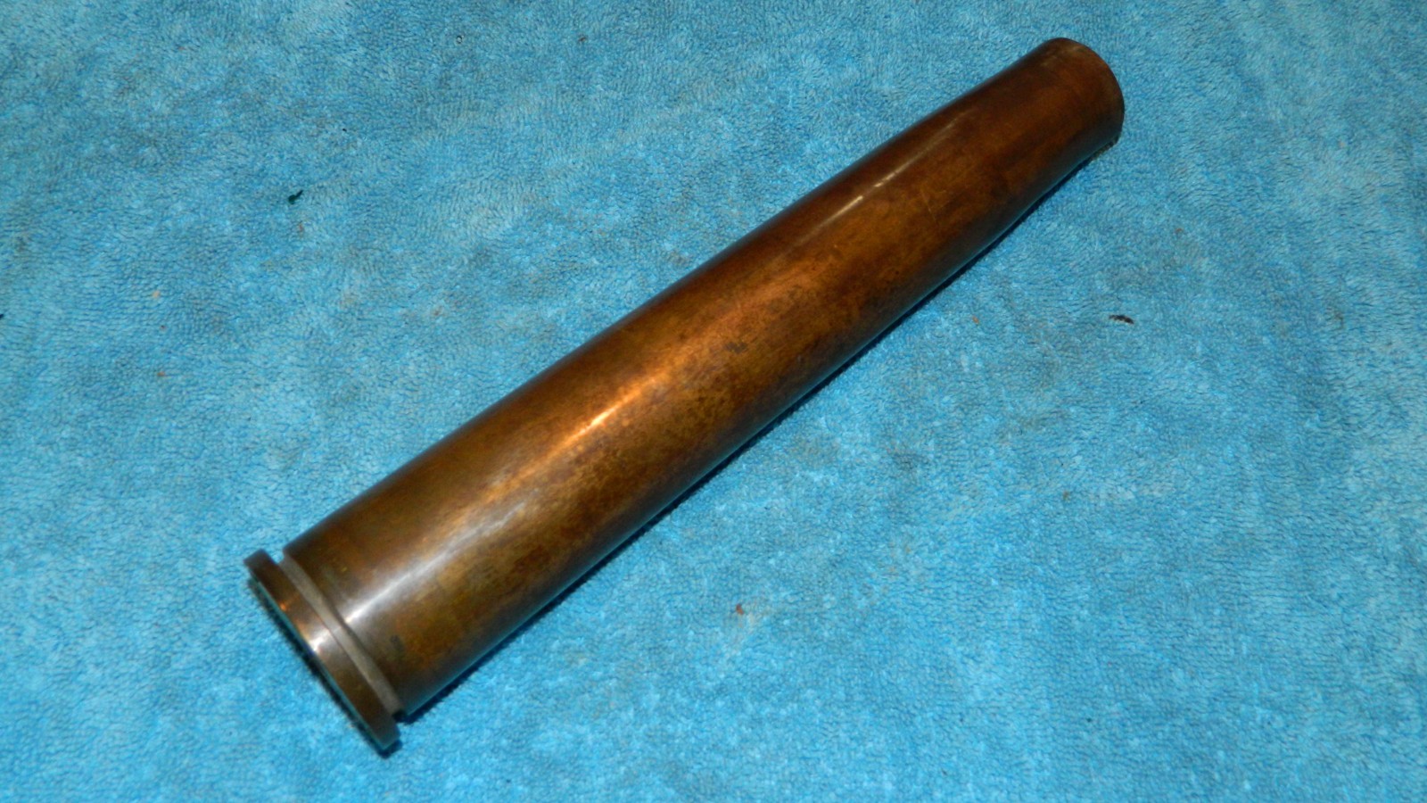 Vintage WWII 1945 40MM MK2 Brass Trench Art Artillery Shell Vintage WWII 1945 40MM MK2 Brass Trench Art Artillery Shell