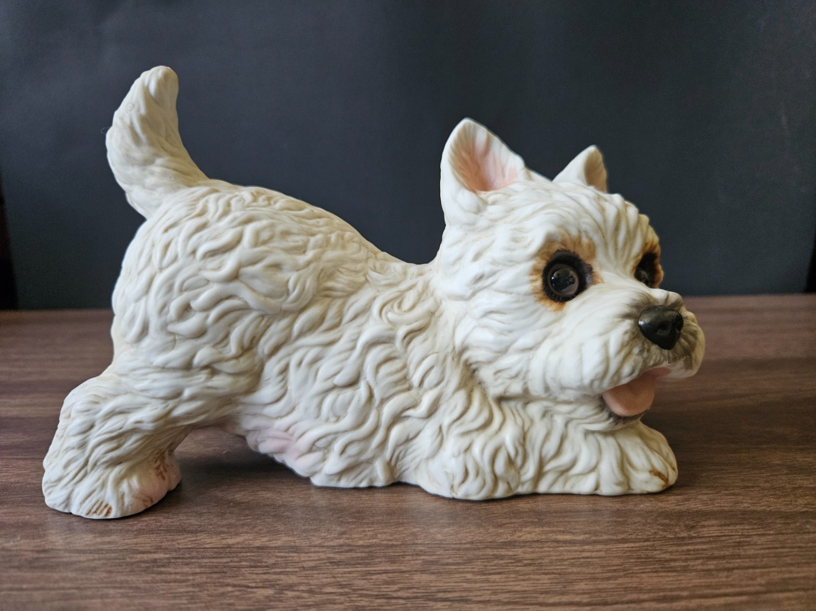 Vintage 1984 Enesco Purebred Pets West Highland White Terrier Dog Figurine