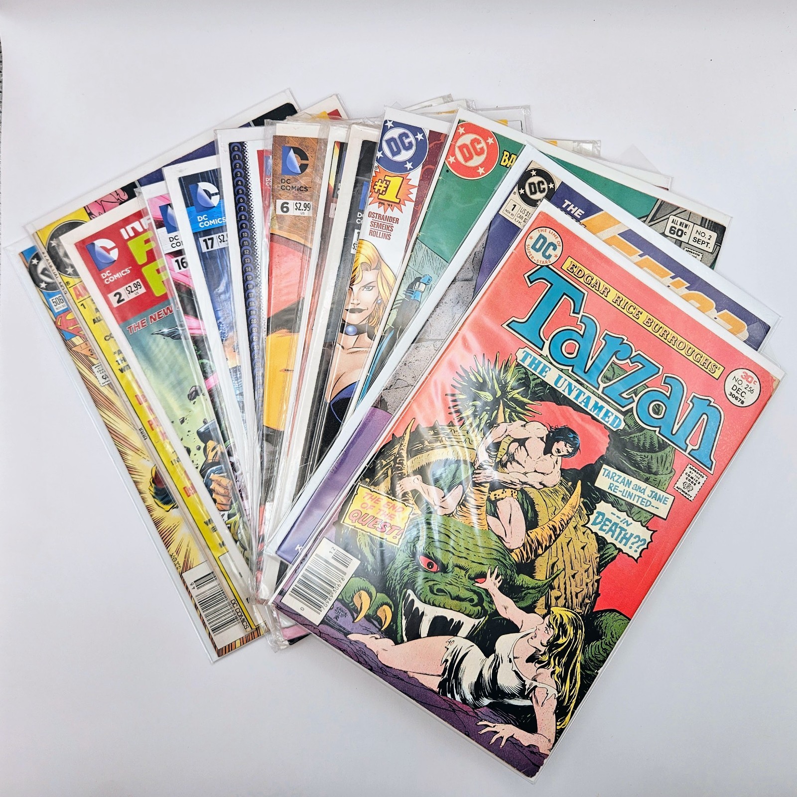 DC Comics Lot of 15 Mixed Issues 1980s 1990s 2000s Bagged Boarded Reader DC Comics Lot of 15 Mixed Issues 1980s 1990s 2000s Bagged Boarded Reader