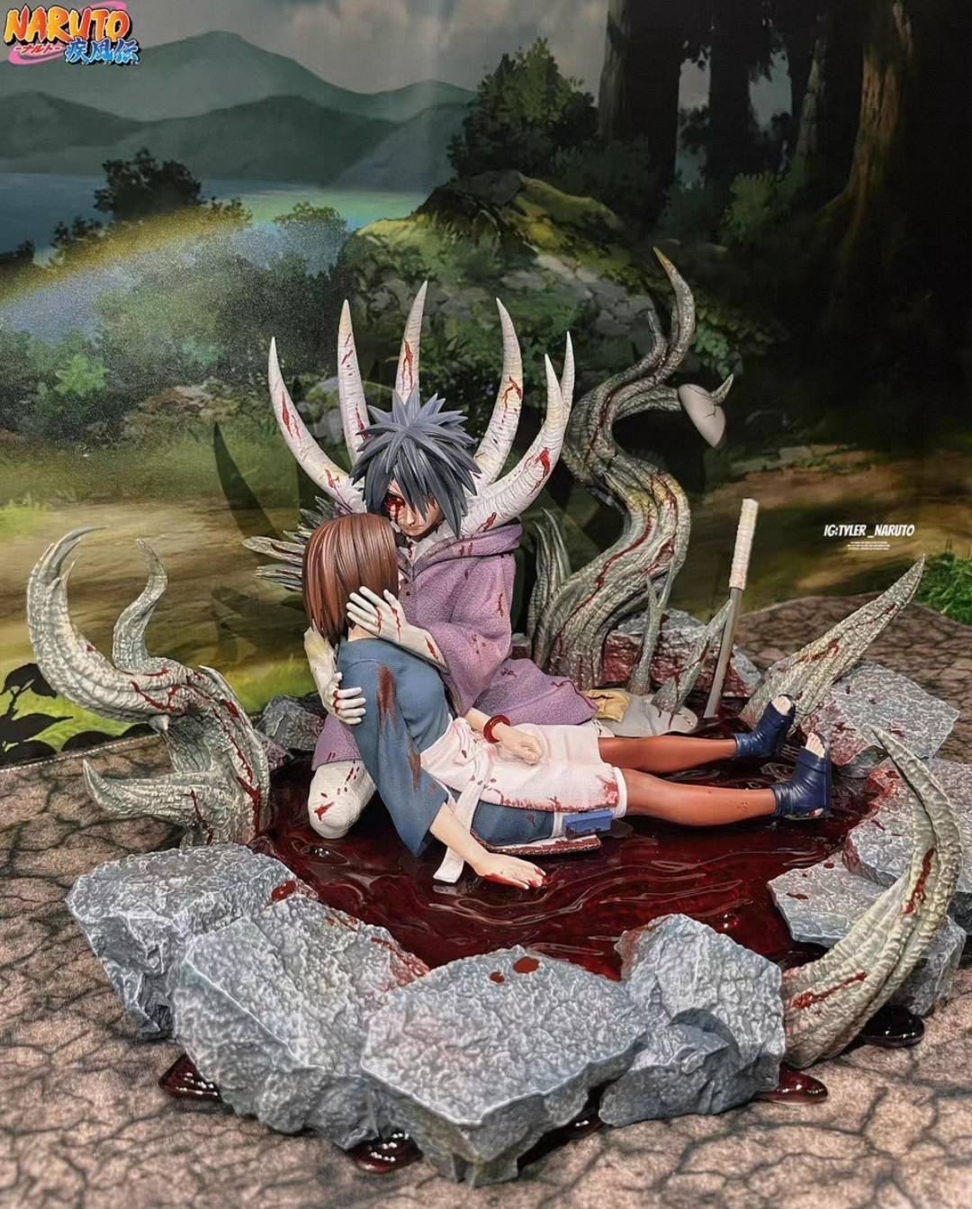 ICE Studios – Obito Uchiha & Rin “Hell” 1/7 Scale Resin Statue Figure In Stock