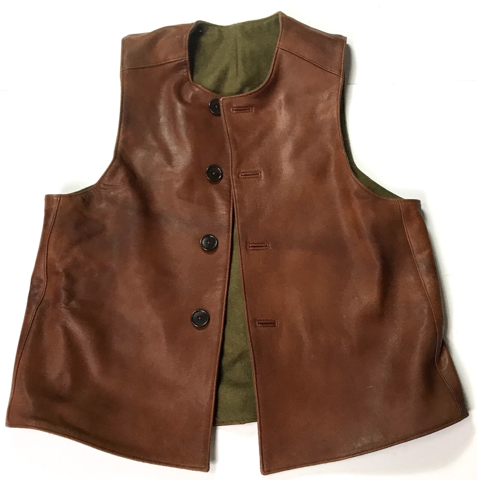 WWI US ARMY M1917 LEATHER COMBAT FIELD JERKIN-SIZE 2 (42-44R) MEDIUM LARGE WWI US ARMY M1917 LEATHER COMBAT FIELD JERKIN-SIZE 2 (42-44R) MEDIUM LARGE