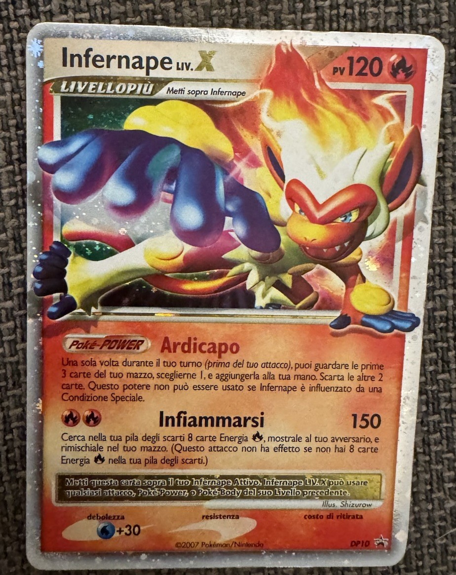 2007 Infernape LV X DP10 2007 Infernape LV X DP10