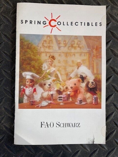 1996-97 FAO Schwarz Catalog Spring Collection Magazine Catalogue - 