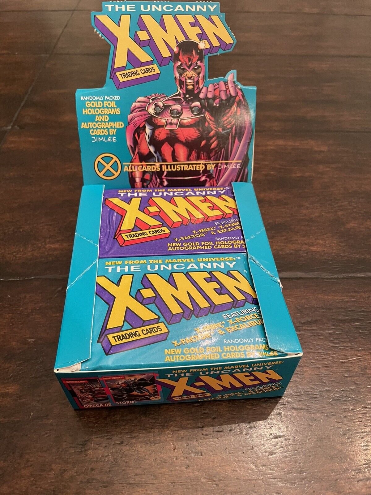 (1) Unopened Pack 1992 Impel Marvel Universe X-Men The Uncanny Jim Lee Autos