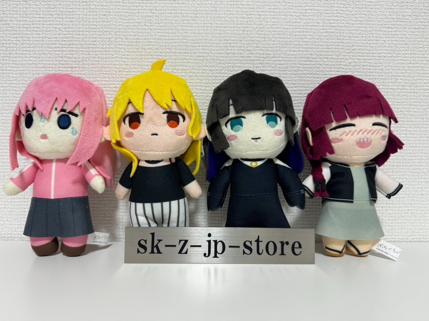 Bocchi the Rock Deformed Plush Doll stuffed Toy Part 2 Set of 4 16cm New Bocchi the Rock Deformed Plush Doll stuffed Toy Part 2 Set of 4 16cm New