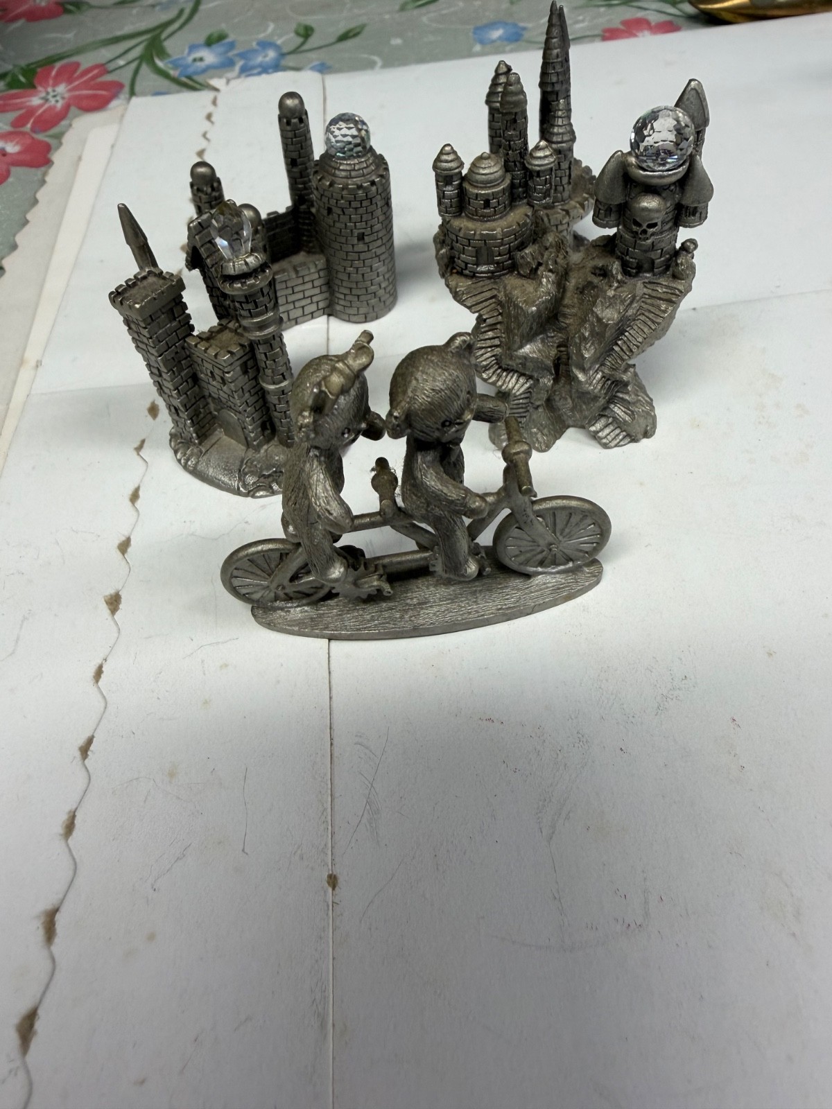 Spoontiques Pewter 5 Figures 491 486 492 682 and 490