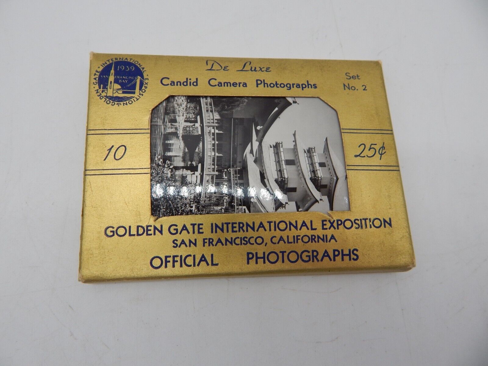 Vintage 1939 Golden Gate International Expo Real Miniature Postcards 30 Photos