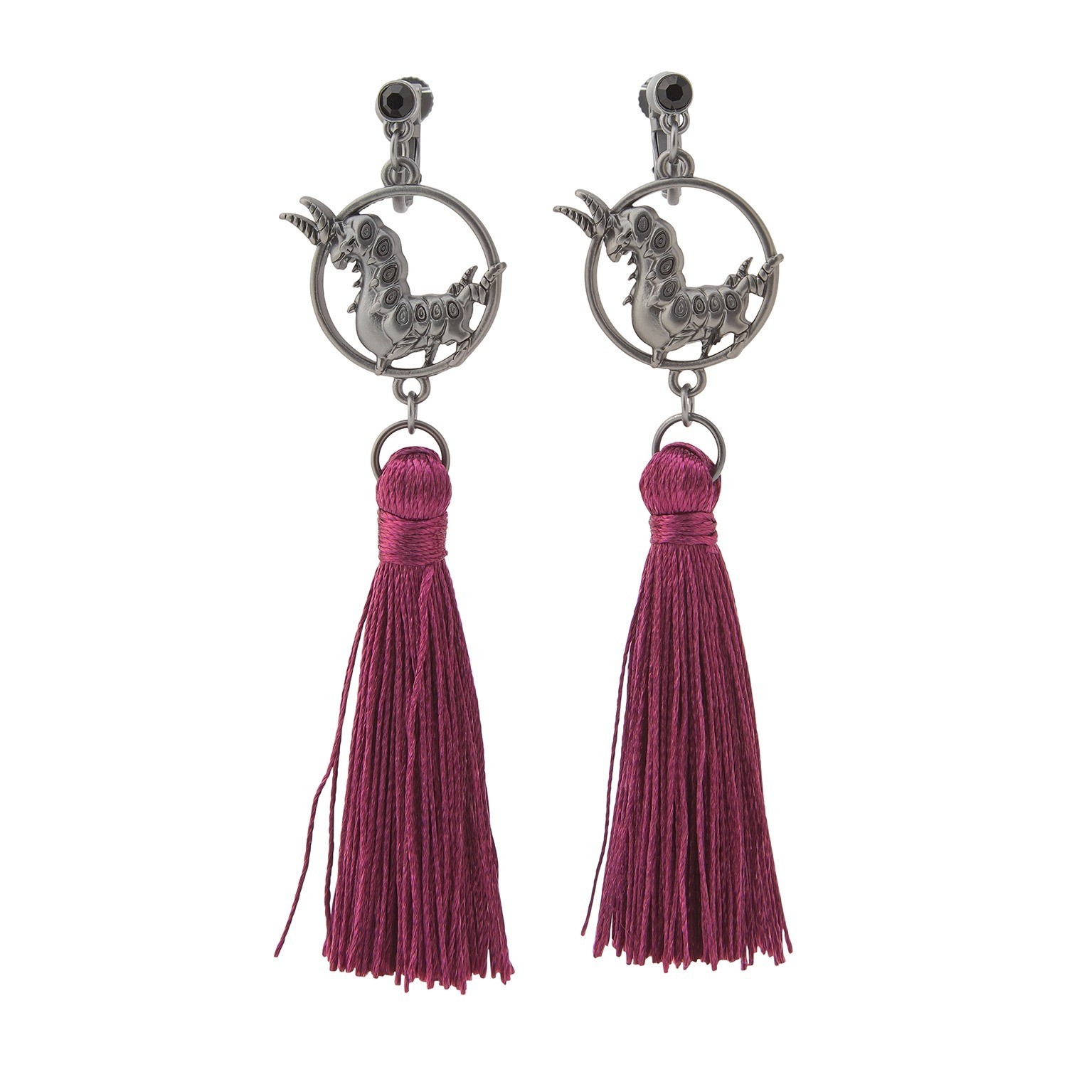 2026 Halloween Pokemon Center Original Scolipede Pierced Earrings Tassel 2026 Halloween Pokemon Center Original Scolipede Pierced Earrings Tassel