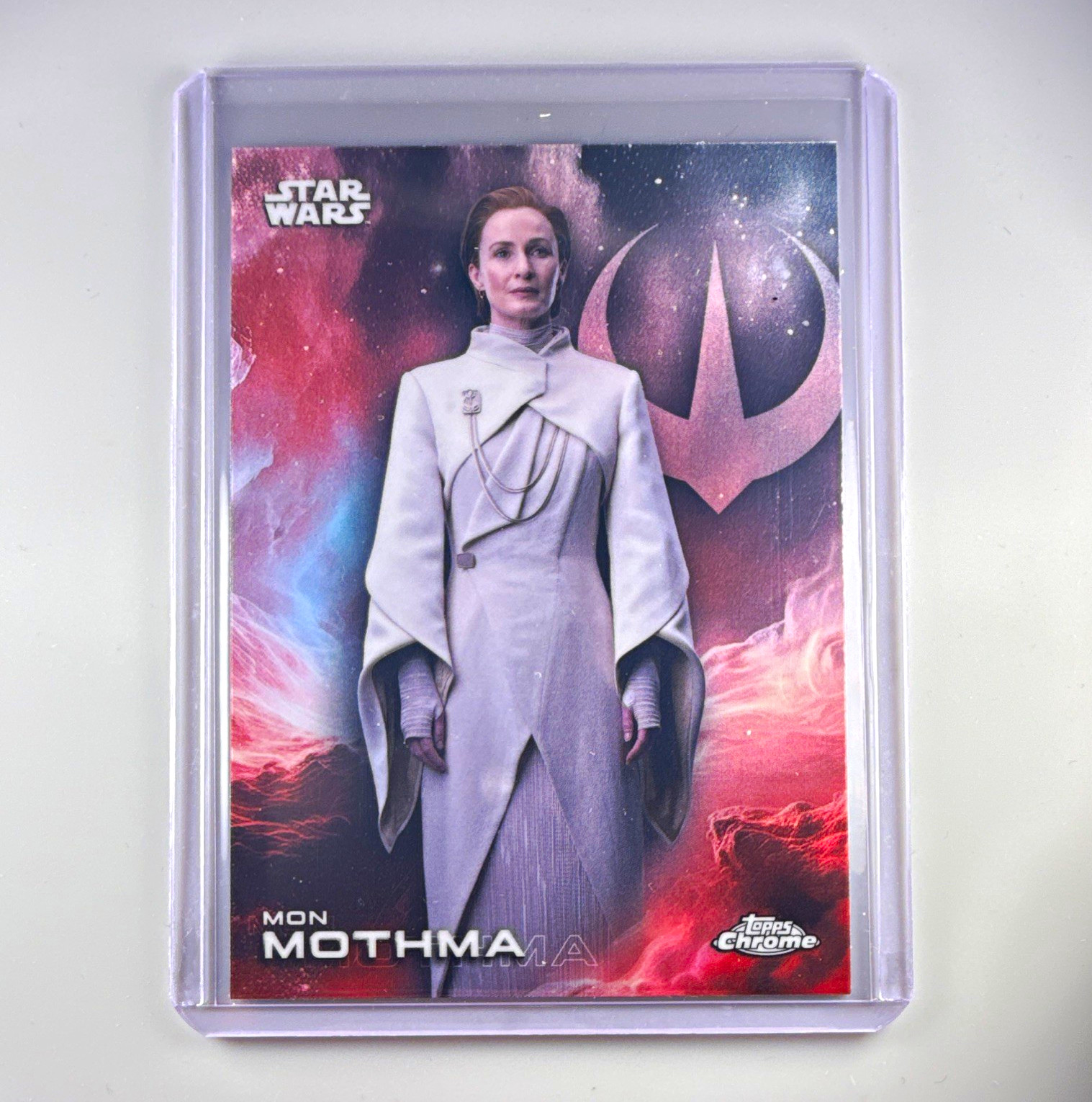 Topps 2024 Topps Chrome Star Wars Andor #93 Mon Mothma Base Trading Card Topps 2024 Topps Chrome Star Wars Andor #93 Mon Mothma Base Trading Card
