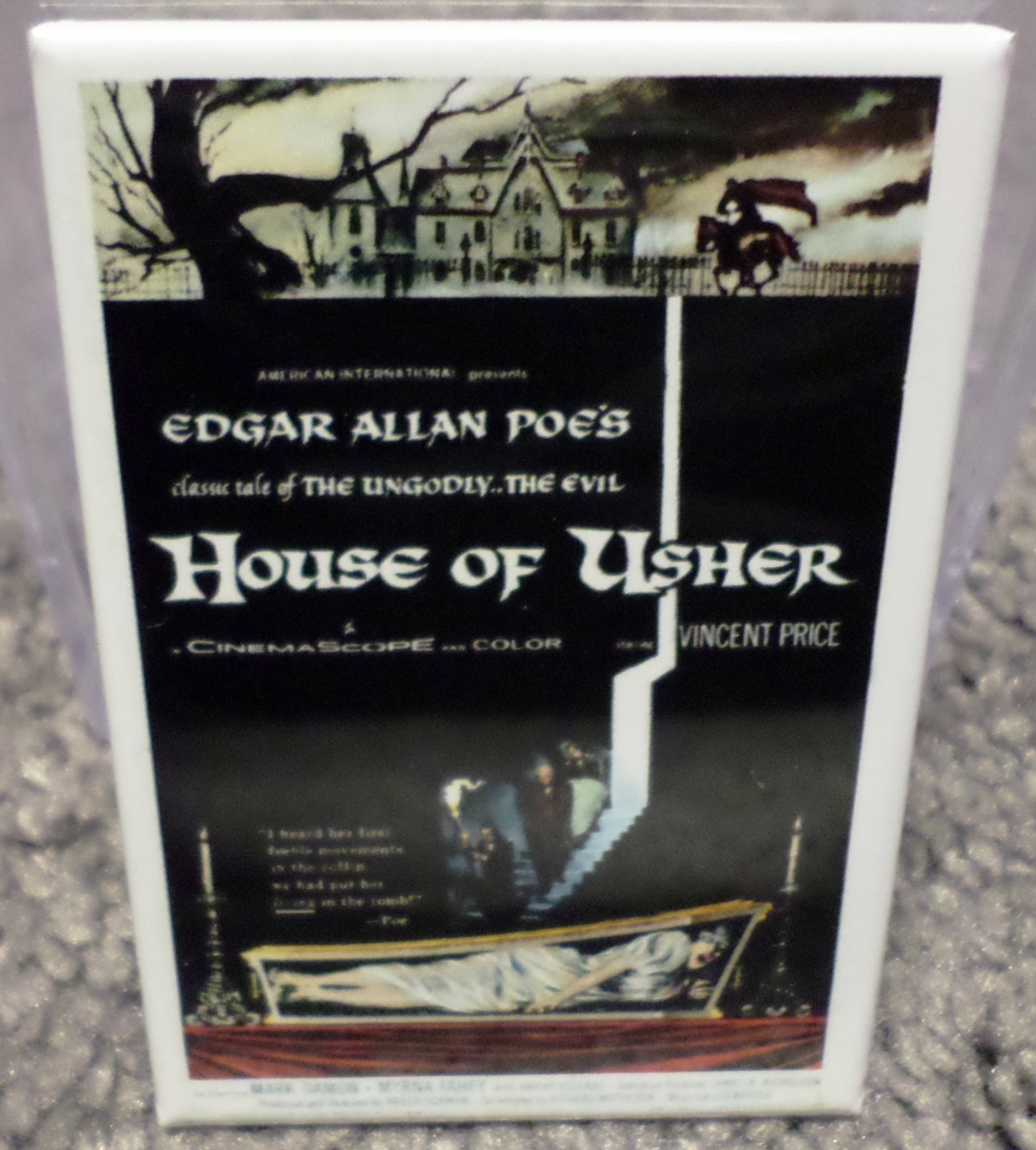 House Of Usher Movie Poster 2" x 3" Refrigerator Locker MAGNET 