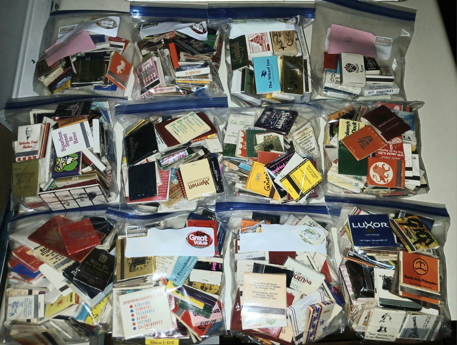 Vtg 1960's Lot Of 50 Random Matchbooks Intl US Rare Ones No Dupes Wood Too Vtg 1960's Lot Of 50 Random Matchbooks Intl US Rare Ones No Dupes Wood Too