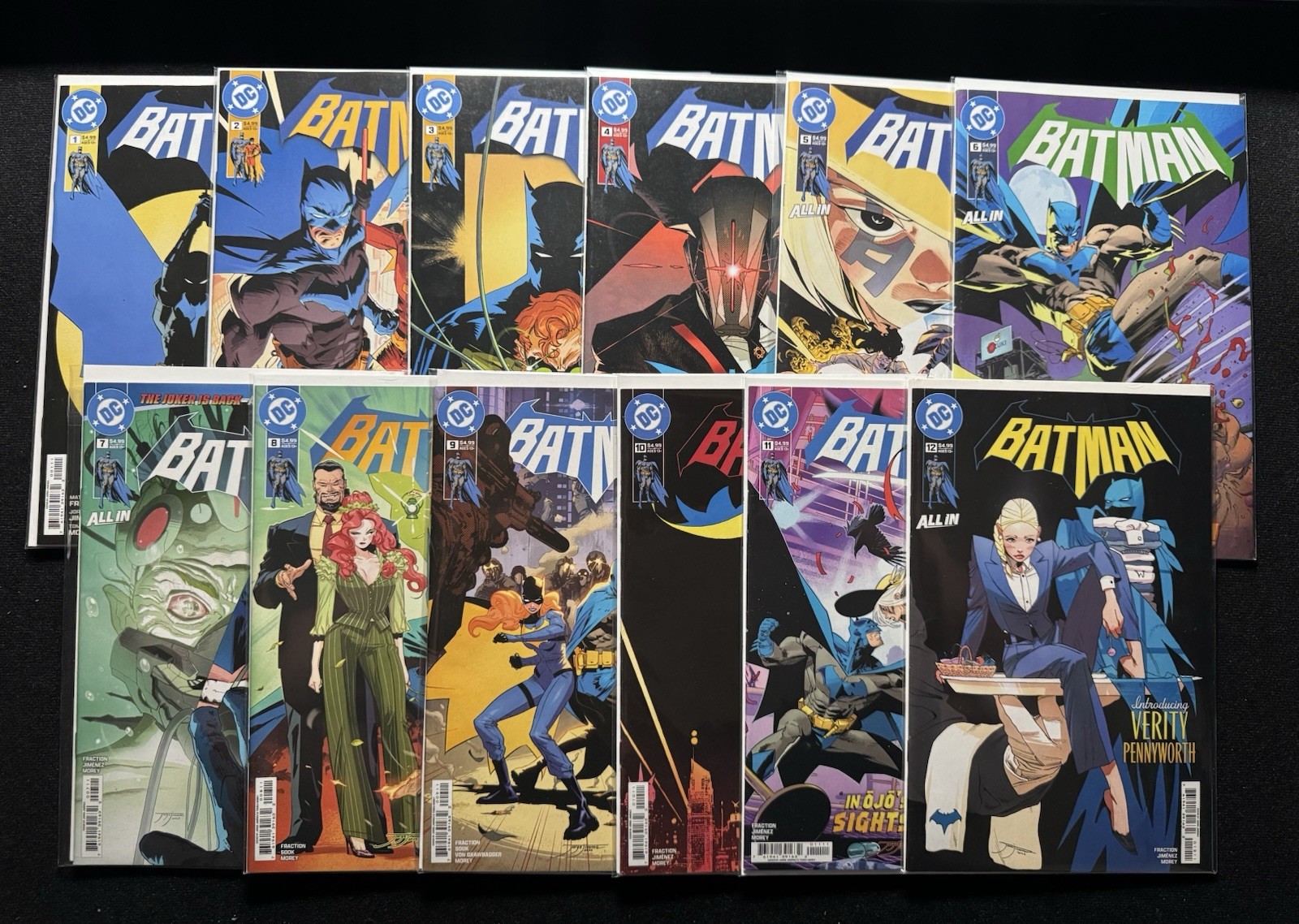2025 DC Batman 1 2 3 4 5 6 7 8 9 10 11 12 Complete Run Set All 1st Print Lot NM 2025 DC Batman 1 2 3 4 5 6 7 8 9 10 11 12 Complete Run Set All 1st Print Lot NM