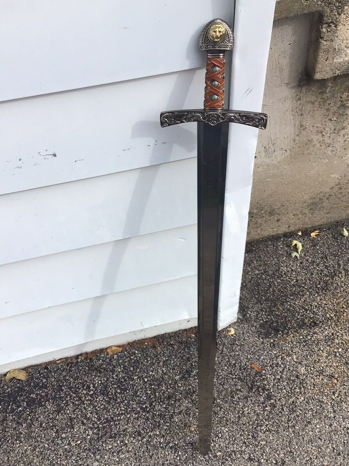 Vintage Large Fantasy Sword 34in Blade RARE