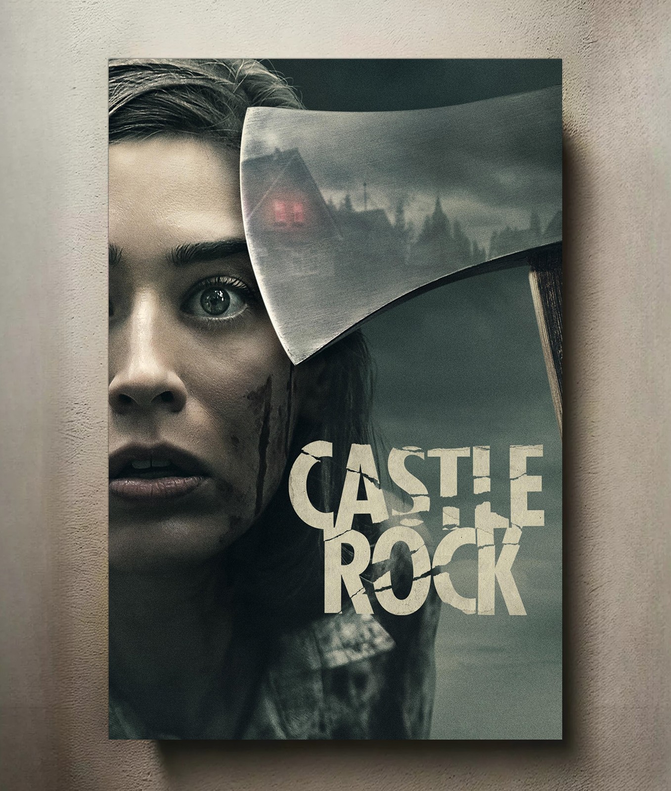 Castle Rock 8x12 Metal TV Show Poster Sign Castle Rock 8x12 Metal TV Show Poster Sign